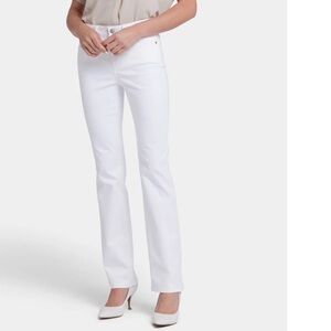 NWT NYDJ Barbara bootcut Women's White Jeans